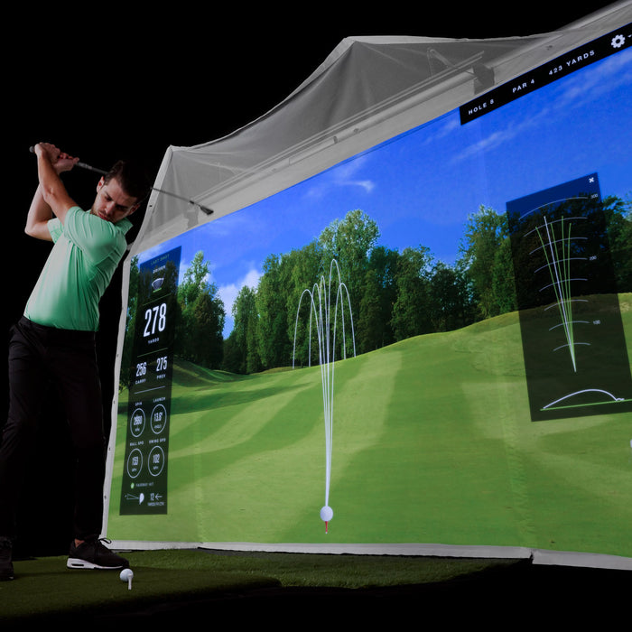 Retractable Golf Impact Screen: Elevate Your Game with the HomeCourse ProScreen 180