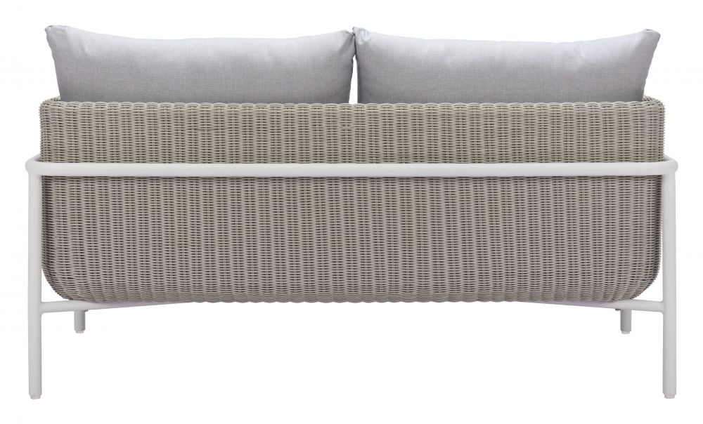 Zuo Modern Frais Loveseat Gray 704016