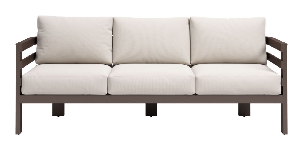 Zuo Modern Bal Harbor Sofa White 704041