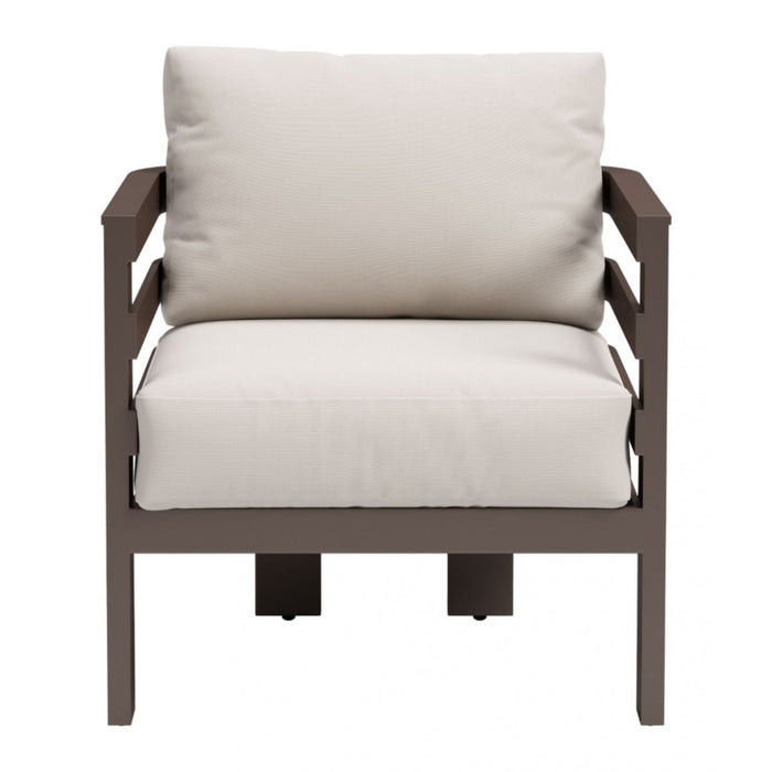 Zuo Modern Bal Harbor Armchair White 704040