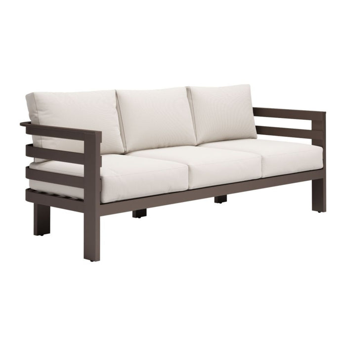 Zuo Modern Bal Harbor Sofa White 704041