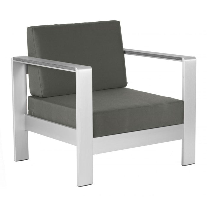 Zuo Modern Cosmopolitan Armchair Dark Gray 703985