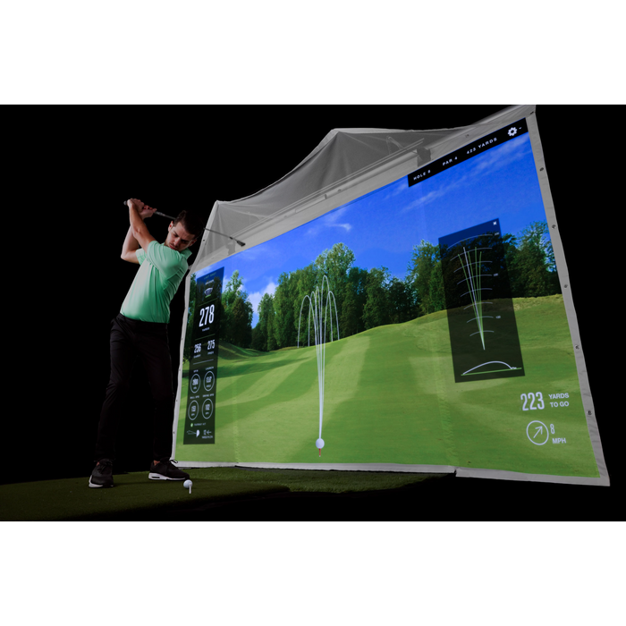 HomeCourse® Retractable Golf ProScreen 180