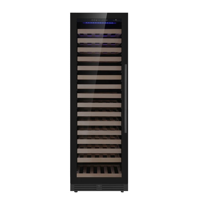 KingsBottle Upright Single Zone Large Wine Cooler With Low-E Glass Door KBU425WX