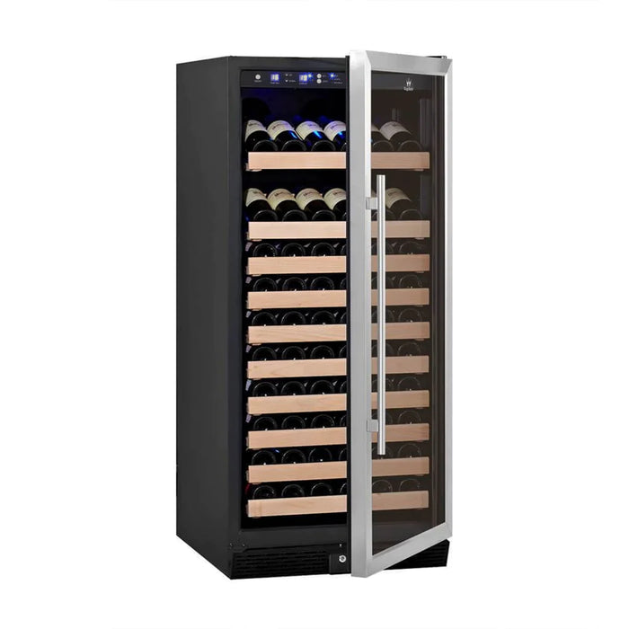 KingsBottle 100 Bottle Kitchen Wine Refrigerator Freestanding KBU100WX-SS