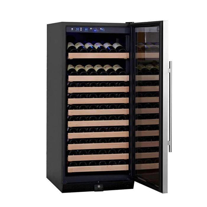 KingsBottle 100 Bottle Kitchen Wine Refrigerator Freestanding KBU100WX-SS