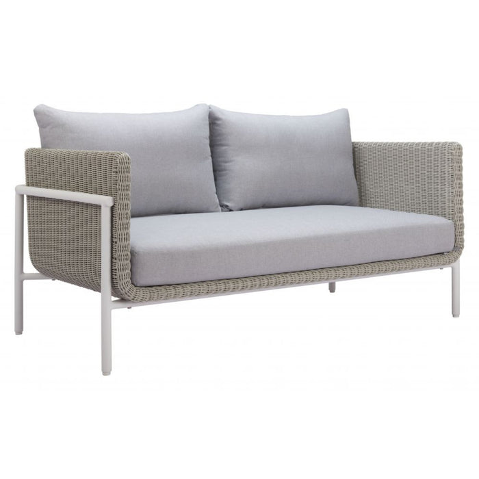 Zuo Modern Frais Loveseat Gray 704016