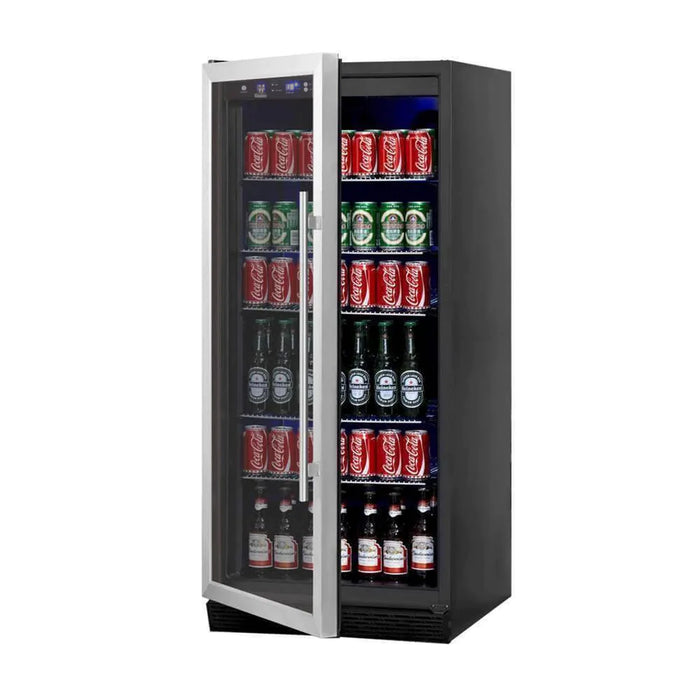 KingsBottle 56" Tall Beverage Fridge Center Freestanding KBU100BX-SS